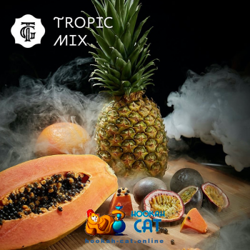 Табак для кальяна Tommy Gun Tropic Mix (Томми Ган Тропический Микс) 25г Акцизный - фото 1